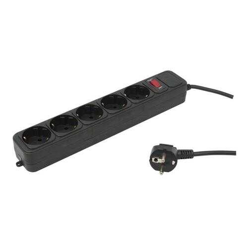 Сетевой фильтр PC PET AP01006-3-B, 5 розеток, 3 м, Black в Фианит-Ломбард