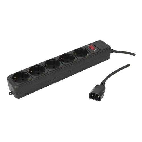 Сетевой фильтр PC PET AP01006-E-B, 5 розеток, 1,8 м, Black в Фианит-Ломбард