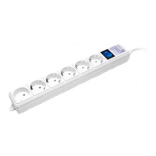 Сетевой фильтр Power Cube SPG, 6 розеток, 5 м, White в Фианит-Ломбард