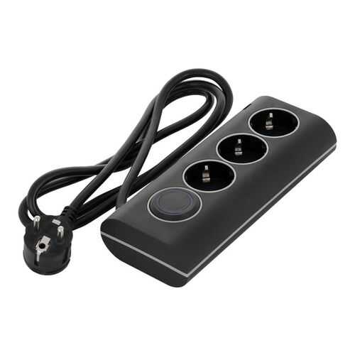 Сетевой фильтр Rombica Neo WC3 PSE-001, 3 розетки, 1,5 м, Black в Фианит-Ломбард