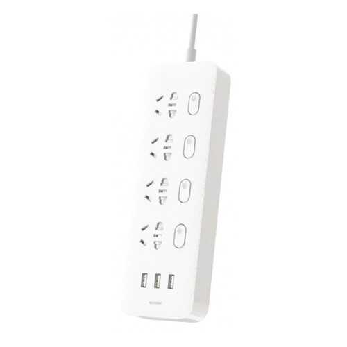 Сетевой фильтр Xiaomi Mi Power Strip, 4 розетки, 1,6 м, White в Фианит-Ломбард