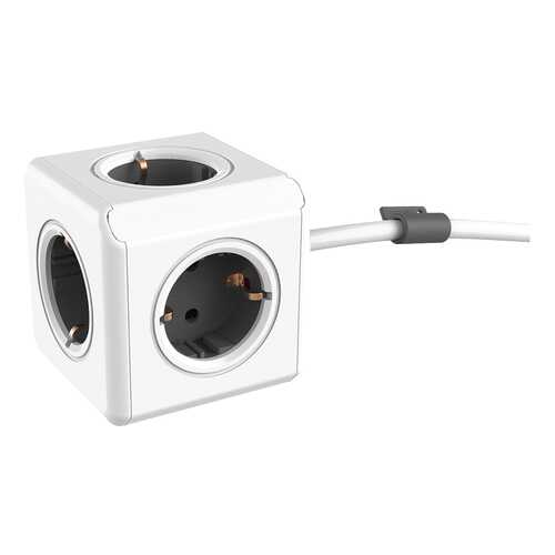 Удлинитель Allocacoc 1300GY/DEEXPC, 5 розеток, 1,5 м, White/Grey в Фианит-Ломбард