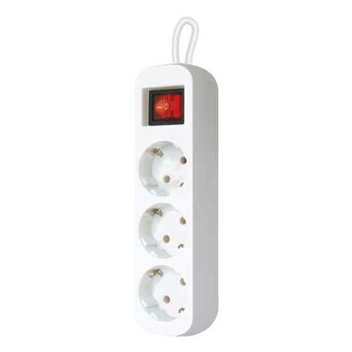 Удлинитель Defender S330, 3 розетки, 3 м, White в Фианит-Ломбард