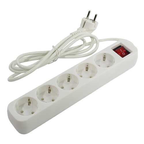 Удлинитель Defender S518, 5 розеток, 1,8 м, White в Фианит-Ломбард