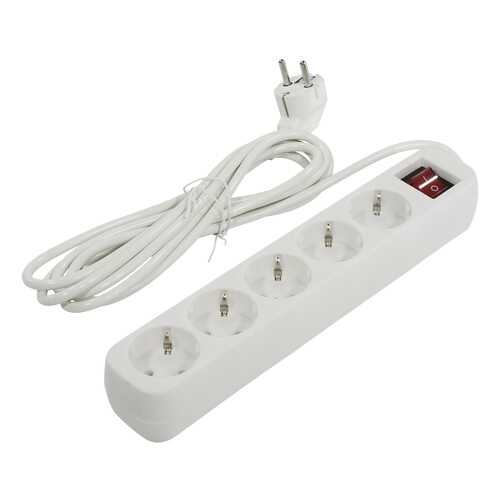 Удлинитель Defender S530, 5 розеток, 3 м, White в Фианит-Ломбард