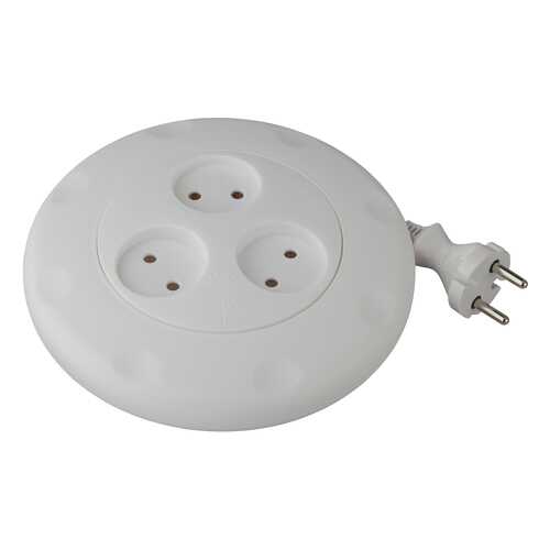 Удлинитель ЭРА UR-3-3m-W, 3 розетки, 3 м, White в Фианит-Ломбард