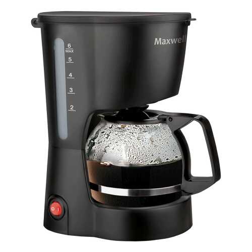 Кофеварка капельного типа Maxwell MW-1657 BK Black в Фианит-Ломбард