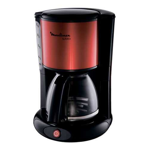Кофеварка капельного типа Moulinex Subito Red/Black в Фианит-Ломбард