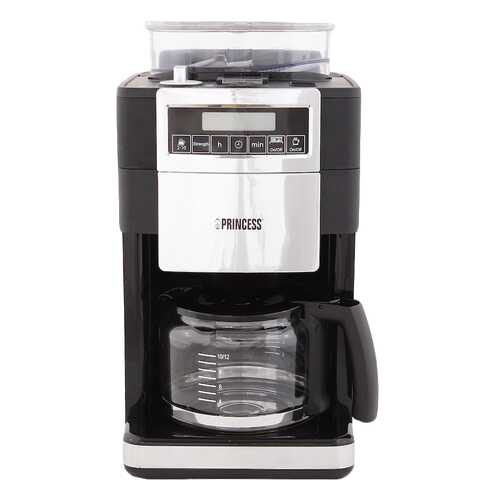 Кофеварка капельного типа Princess 249402 Silver/Black в Фианит-Ломбард