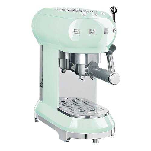 Кофеварка рожкового типа Smeg ECF01PGEU Green в Фианит-Ломбард