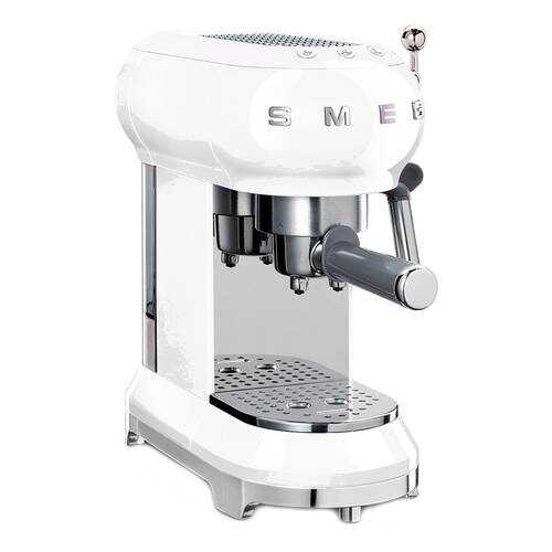 Кофеварка рожкового типа Smeg ECF01WHEU в Фианит-Ломбард