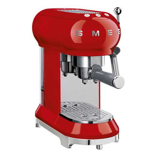 Рожковая кофеварка Smeg ECF01RDEU Red в Фианит-Ломбард