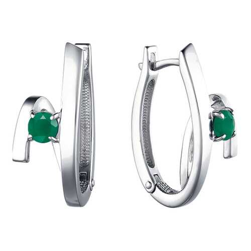 Серьги АЛЬКОР SILVER 02-1681 в Фианит-Ломбард
