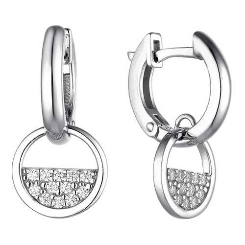 Серьги АЛЬКОР SILVER 02-1795 в Фианит-Ломбард