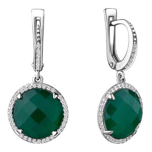 Серьги Aquamarine 4436409А.5 в Фианит-Ломбард
