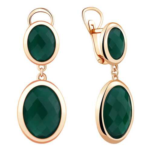 Серьги Aquamarine 4441209 в Фианит-Ломбард