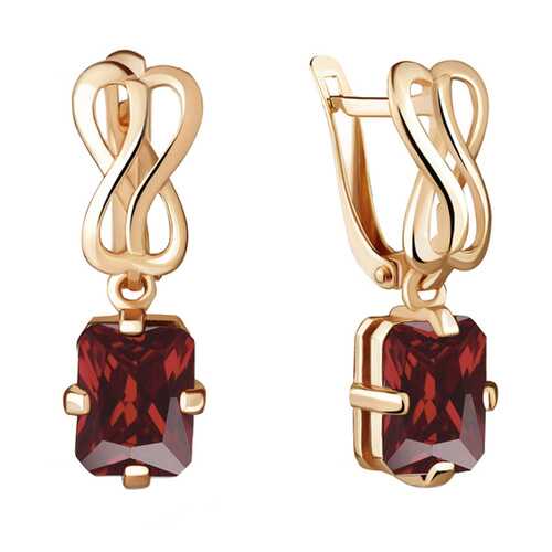 Серьги Aquamarine 4475803.6 в Фианит-Ломбард