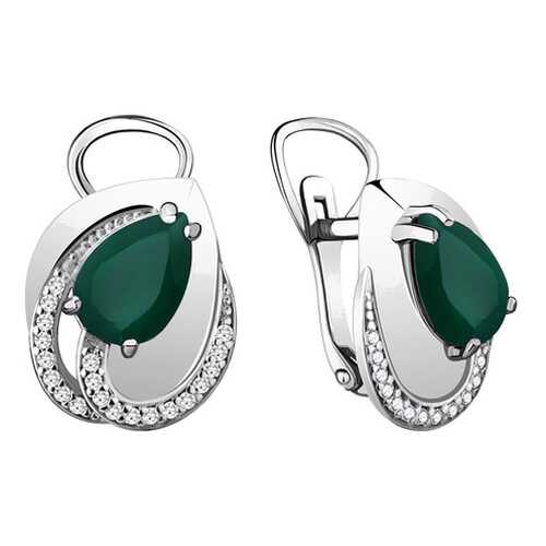 Серьги Aquamarine 4478709А.5 в Фианит-Ломбард