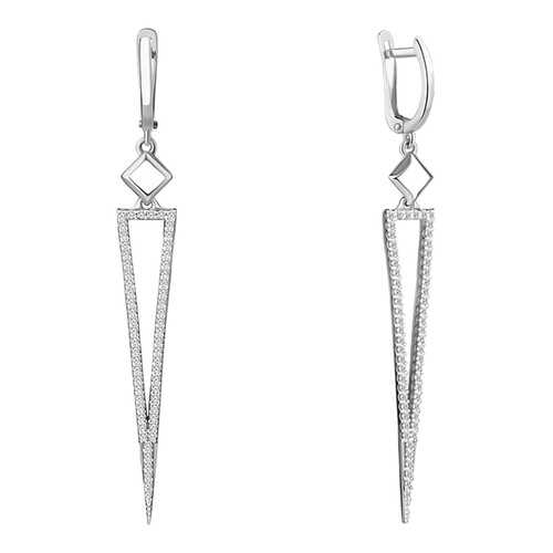 Серьги Aquamarine 45458А.5 в Фианит-Ломбард