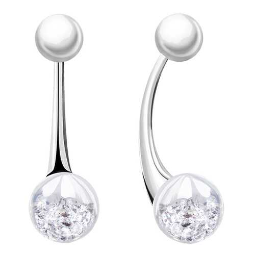 Серьги Aquamarine 46846.5 в Фианит-Ломбард