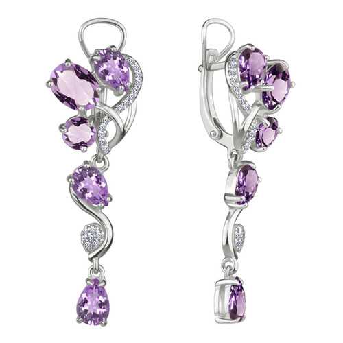 Серьги Aquamarine 4706204А.5 в Фианит-Ломбард