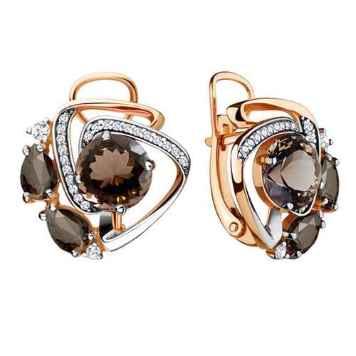 Серьги Aquamarine 4709001А.6 в Фианит-Ломбард