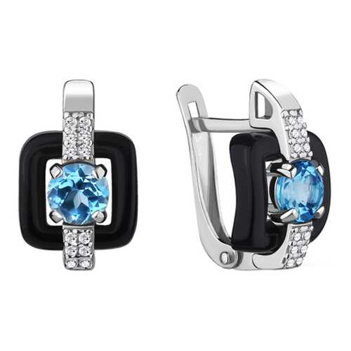 Серьги Aquamarine 4711305А.5 в Фианит-Ломбард