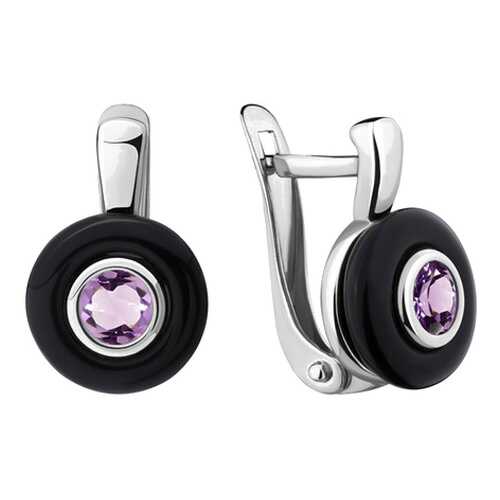 Серьги Aquamarine 4711504.5 в Фианит-Ломбард