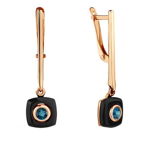 Серьги Aquamarine 4711608.6 в Фианит-Ломбард