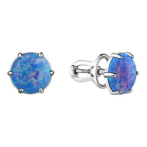 Серьги Aquamarine 4714297.5 в Фианит-Ломбард