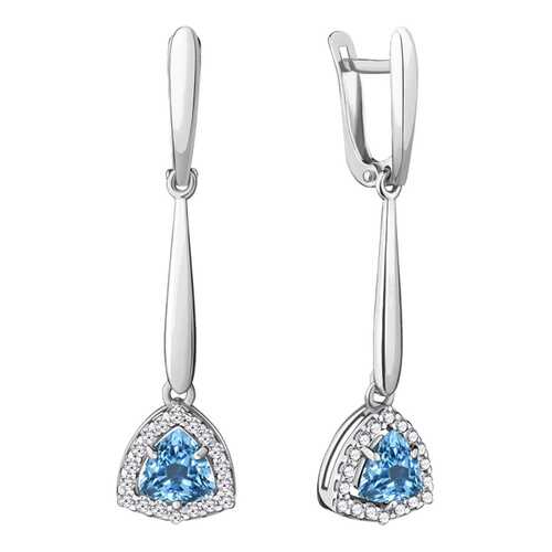 Серьги Aquamarine 4719605А.5 в Фианит-Ломбард