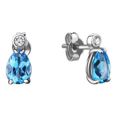 Серьги Aquamarine 4720605А.5 в Фианит-Ломбард