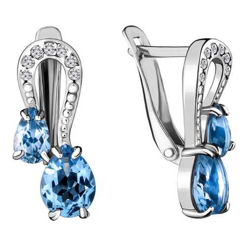 Серьги Aquamarine 4720805А.5 в Фианит-Ломбард