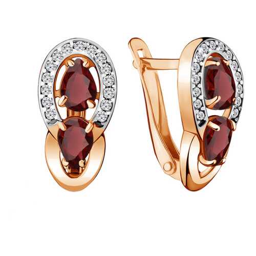 Серьги Aquamarine 4720903А.6 в Фианит-Ломбард