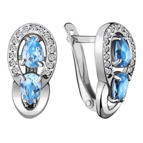 Серьги Aquamarine 4720905А.5 в Фианит-Ломбард