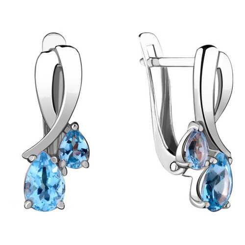 Серьги Aquamarine 4721505.5 в Фианит-Ломбард