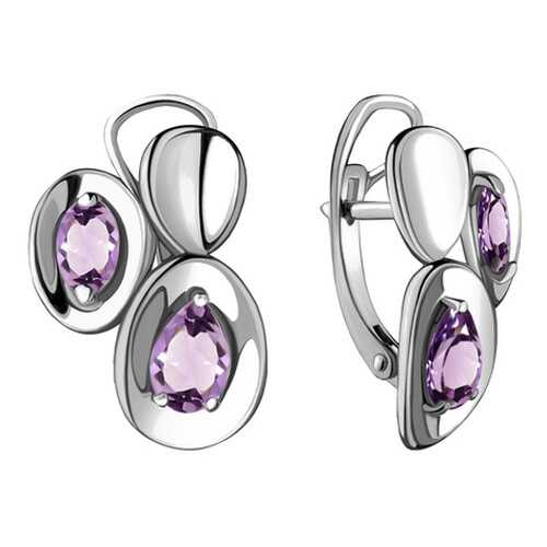 Серьги Aquamarine 4722104.5 в Фианит-Ломбард