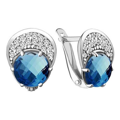 Серьги Aquamarine 4724693А.5 в Фианит-Ломбард