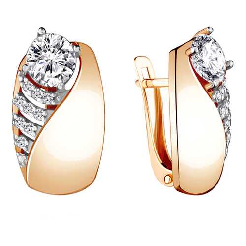 Серьги Aquamarine 48034А.6 в Фианит-Ломбард