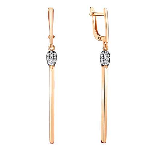 Серьги Aquamarine 48067А.6 в Фианит-Ломбард
