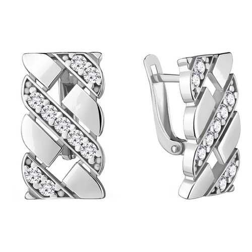 Серьги Aquamarine 48089А.5 в Фианит-Ломбард