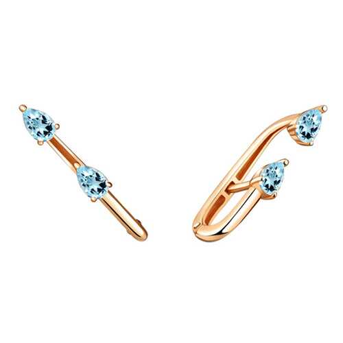 Серьги Aquamarine 4822602.6 в Фианит-Ломбард