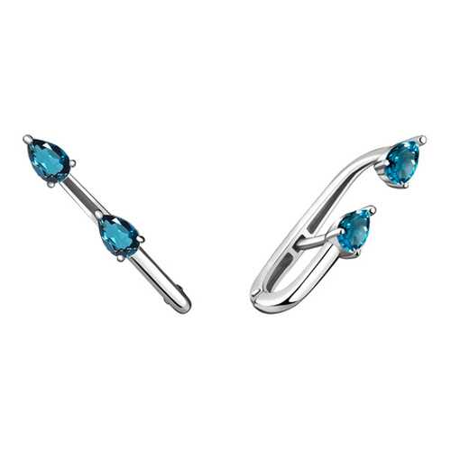 Серьги Aquamarine 4822608.5 в Фианит-Ломбард