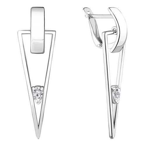 Серьги Aquamarine 48266.5 в Фианит-Ломбард