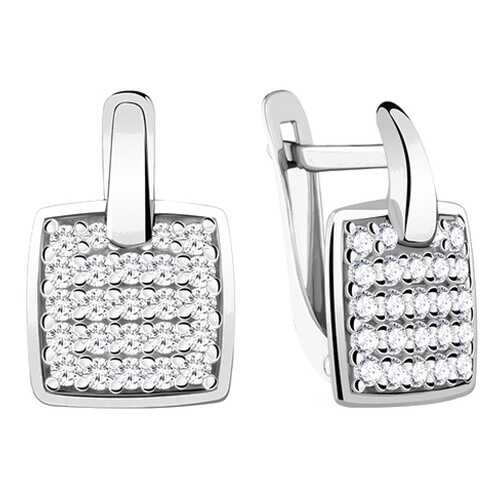 Серьги Aquamarine 48362А.5 в Фианит-Ломбард
