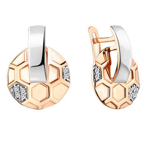 Серьги Aquamarine 48383А.6 в Фианит-Ломбард