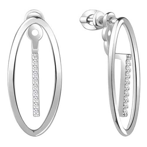 Серьги Aquamarine 48415А.5 в Фианит-Ломбард