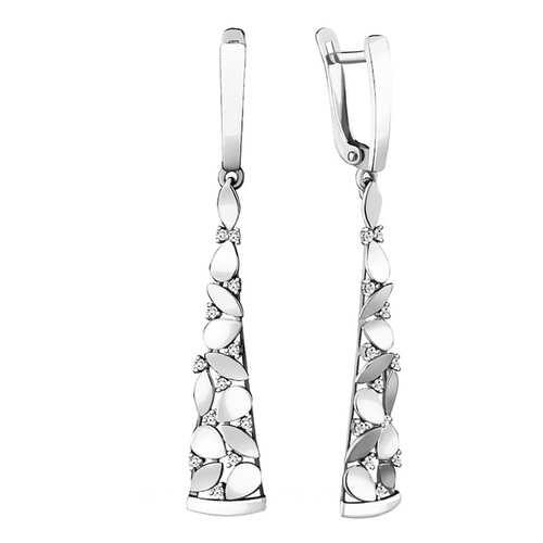 Серьги Aquamarine 48487А.5 в Фианит-Ломбард