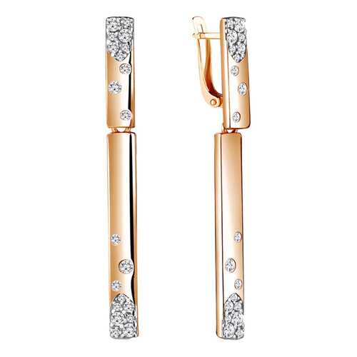 Серьги Aquamarine 48491А.6 в Фианит-Ломбард