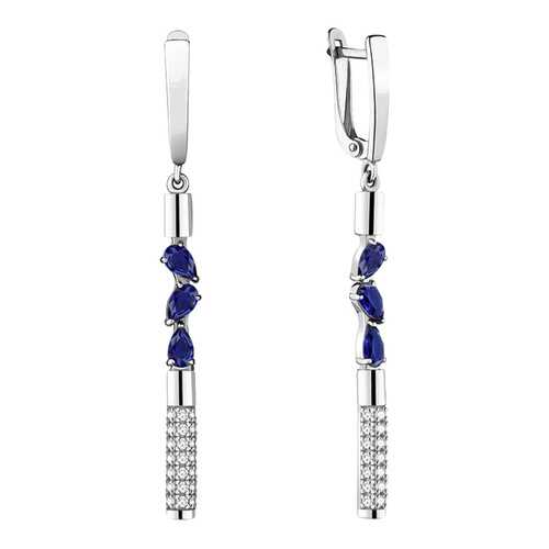 Серьги Aquamarine 48522АБ.5 в Фианит-Ломбард